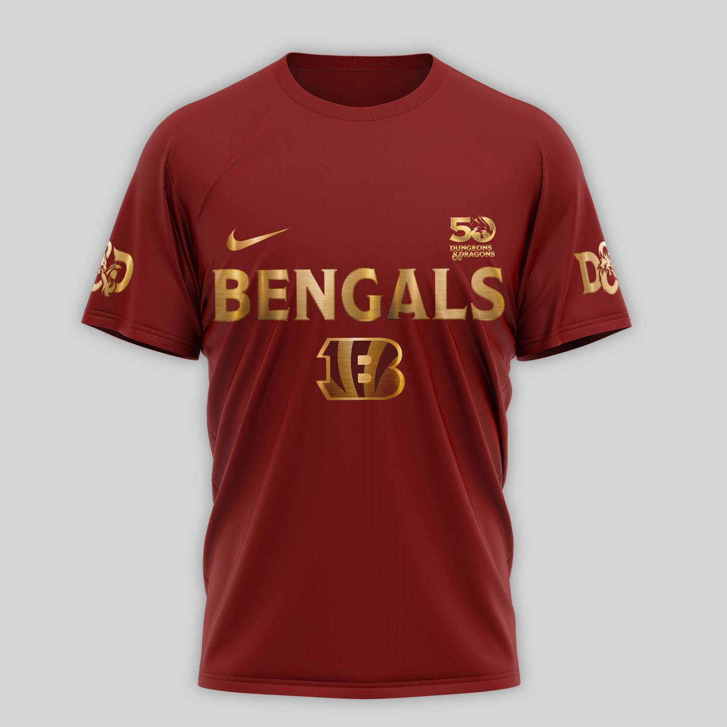 Premium NFL CIN x Dungeons And Dragons 50th Anniversary Shirt V15 NMD TTV