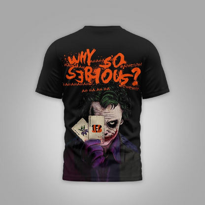 Premium NFL CIN x JOK Why So Serious T-shirt V1 NMD TTV