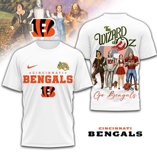 Premium NFL CIN x The Wizard Of Oz T-shirt V1 NMD NHM