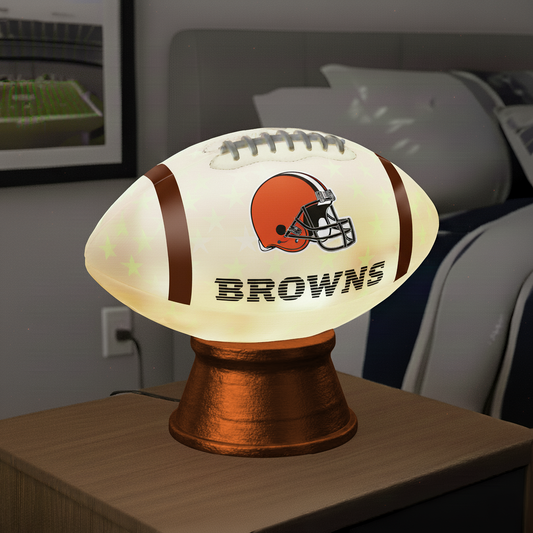 Premium NFL CLE LED Football Night Light V1 NMD TTV