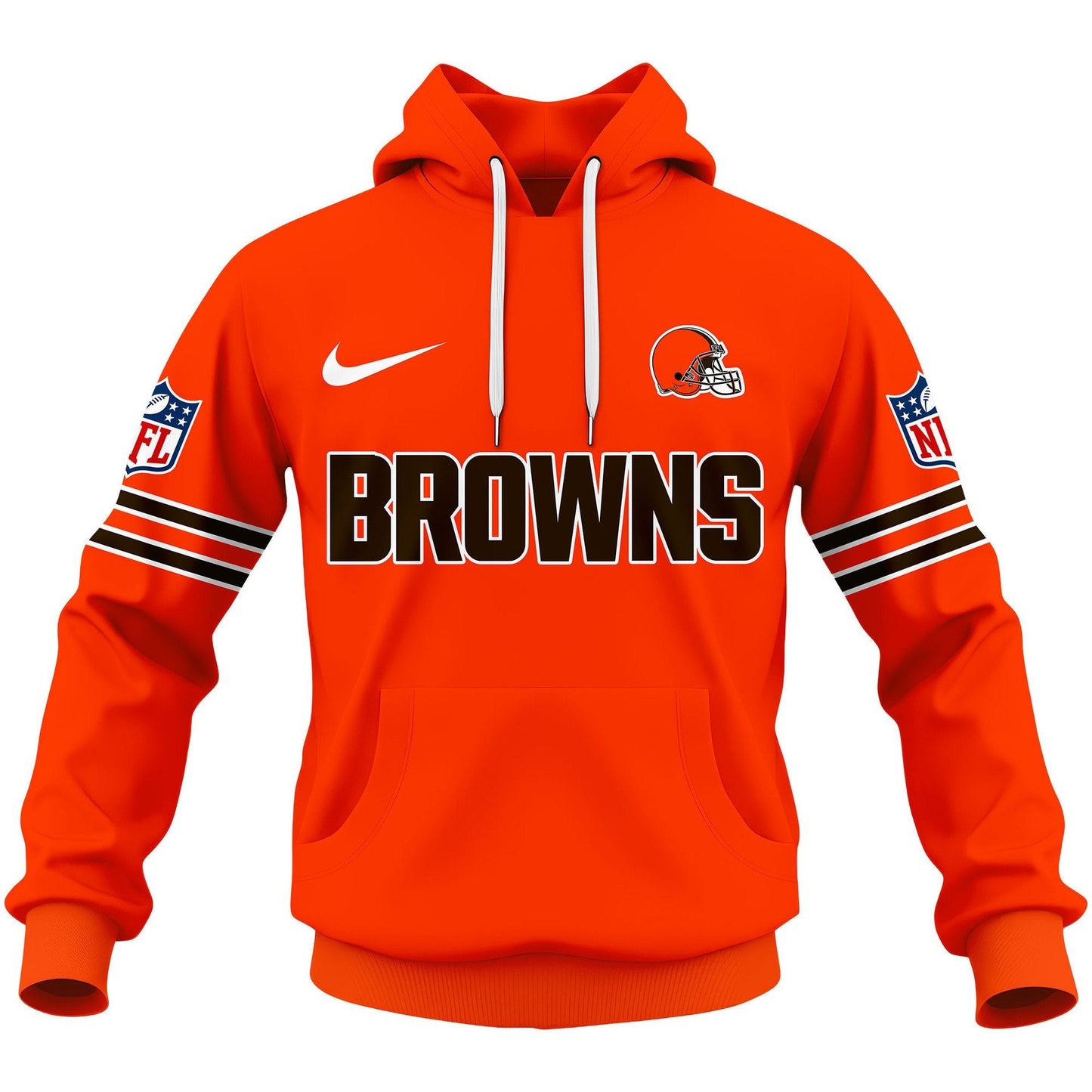 Premium NFL CLE Signature Fan Gear Hoodie V1 NMD NHM