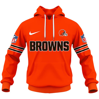 Premium NFL CLE Signature Fan Gear Hoodie V1 NMD NHM