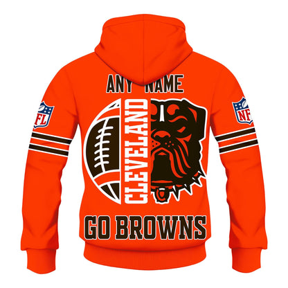 Premium NFL CLE Signature Fan Gear Hoodie V1 NMD NHM