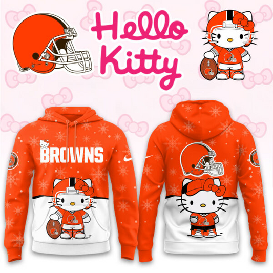 Premium NFL CLE x HK Hoodie V1 NMD TTV