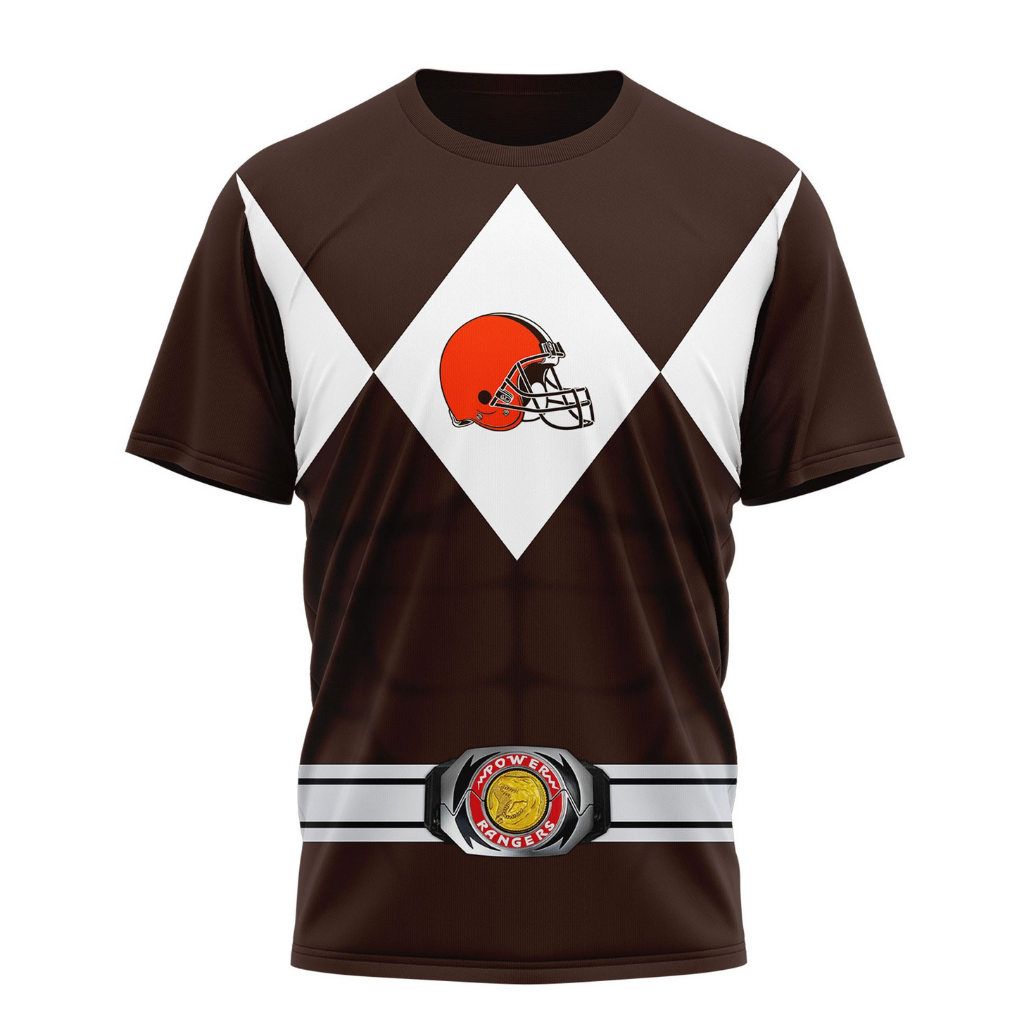 Premium NFL CLE x PWR T-shirt V1 NMD TTV