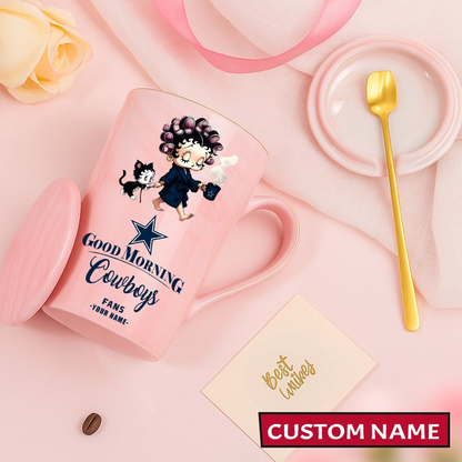Premium NFL DAL Ceramic Women Coffee Mug V1 NMD TTV