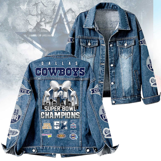 Premium NFL DAL Denim Jacket V1 NMD NHM