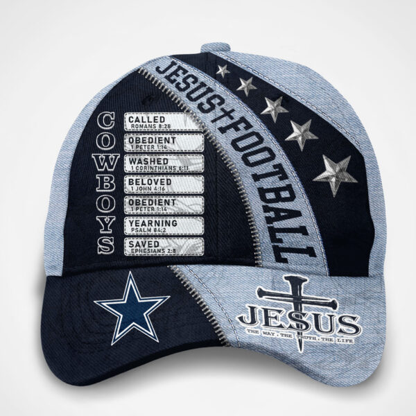 Premium NFL DAL Jesus Football Classic Cap V1 NMD TTV