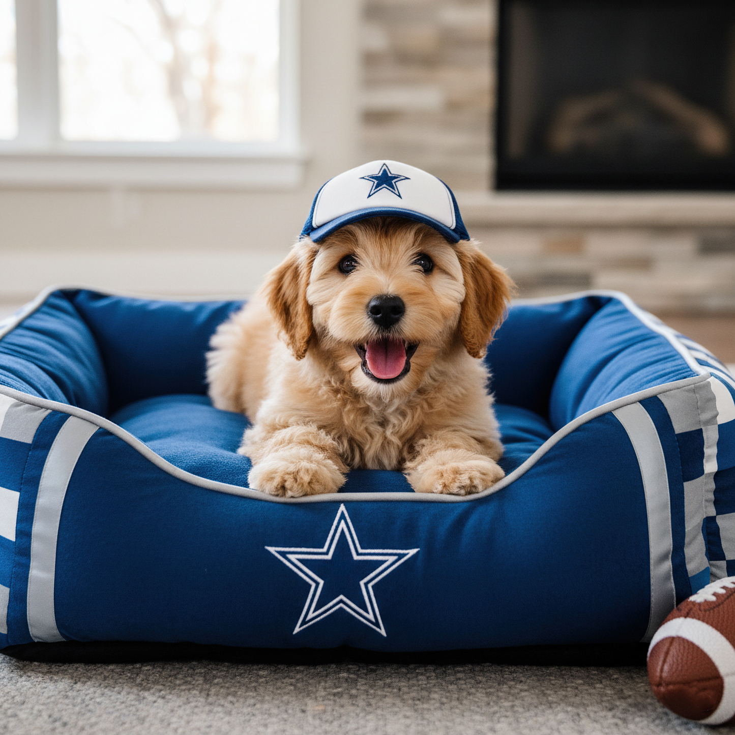 Premium NFL DAL Pets Bed V1 NMD TTV