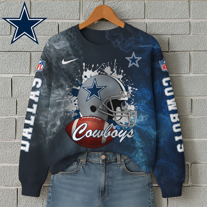 Premium NFL DAL Printed Sweatshirt V1 NMD TTV