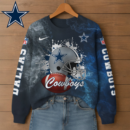 Premium NFL DAL Printed Sweatshirt V1 NMD TTV