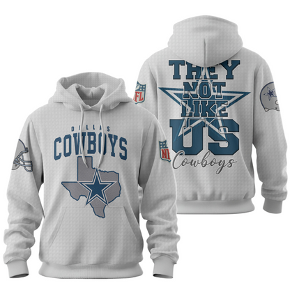 Premium NFL DAL They Not Like Us Hoodie V1 NMD25 TTV