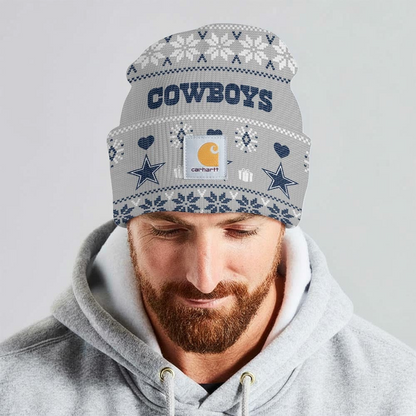 Premium NFL DAL x CH Chrismas Workwear Beanie V1 NMD TTV