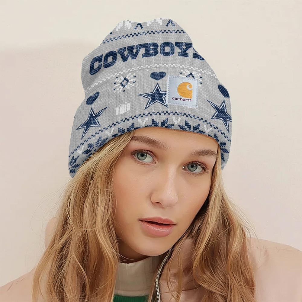 Premium NFL DAL x CH Chrismas Workwear Beanie V1 NMD TTV