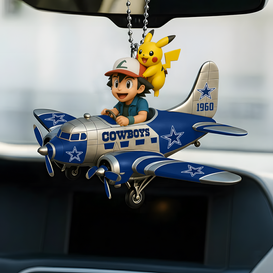Premium NFL DAL x POK Car Ornament V1 DATND TANTD