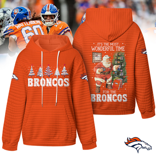Premium NFL DEN Christmas Waffele Hoodie V1 NMD 261125 TTV
