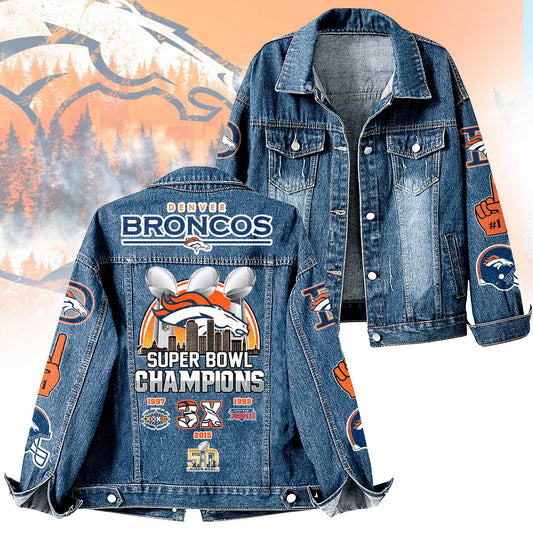 Premium NFL DEN Denim Jacket V1 NMD NHM