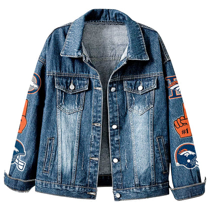 Premium NFL DEN Denim Jacket V1 NMD NHM