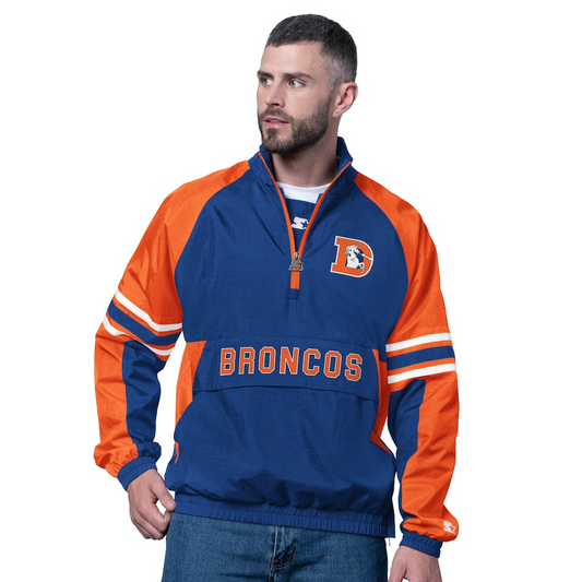 Premium NFL DEN Legacy Quarter-Zip Jacket V1 NMD TTV