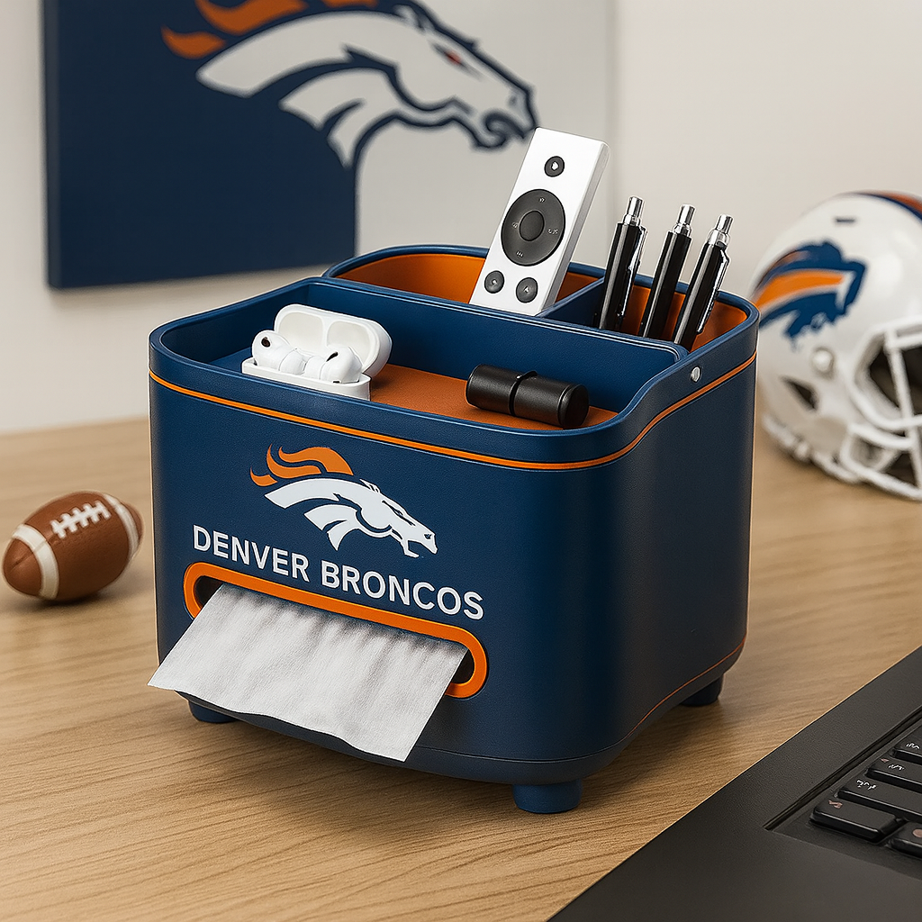 Premium NFL DEN Multi-Function Desktop Organizer V1 NMD TTV