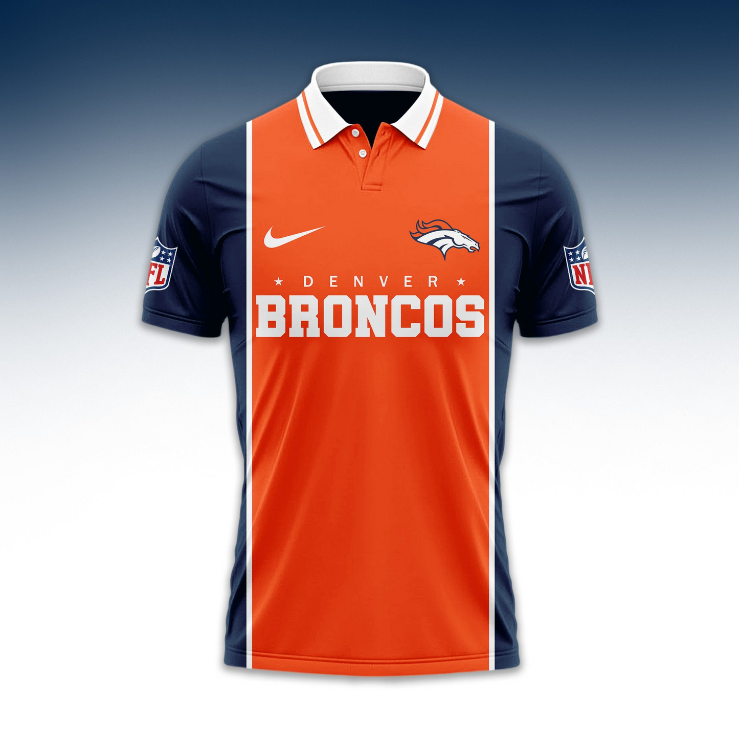 Premium NFL DEN No One Likes Us Polo Shirt V1 NMD 291025 TTV