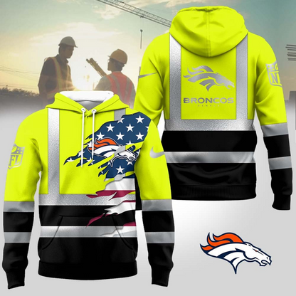 Premium NFL DEN Patriotic Safety Hoodie V1 NMD TTV