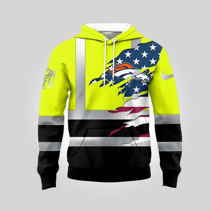 Premium NFL DEN Patriotic Safety Hoodie V1 NMD TTV