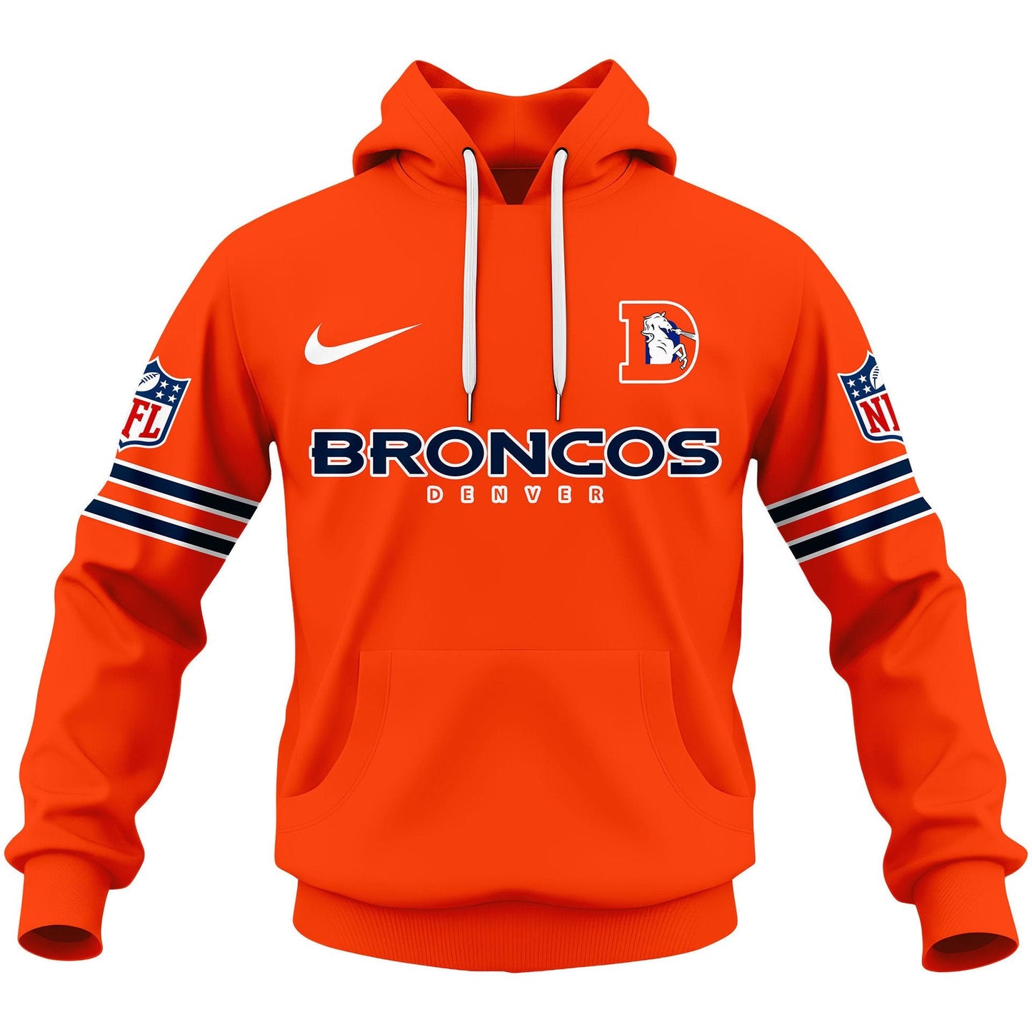 Premium NFL DEN Signature Fan Gear Hoodie V1 NMD NHM