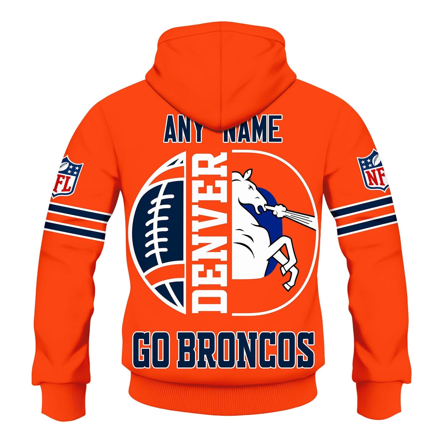 Premium NFL DEN Signature Fan Gear Hoodie V1 NMD NHM