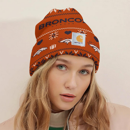 Premium NFL DEN x CH Chrismas Workwear Beanie V1 NMD TTV