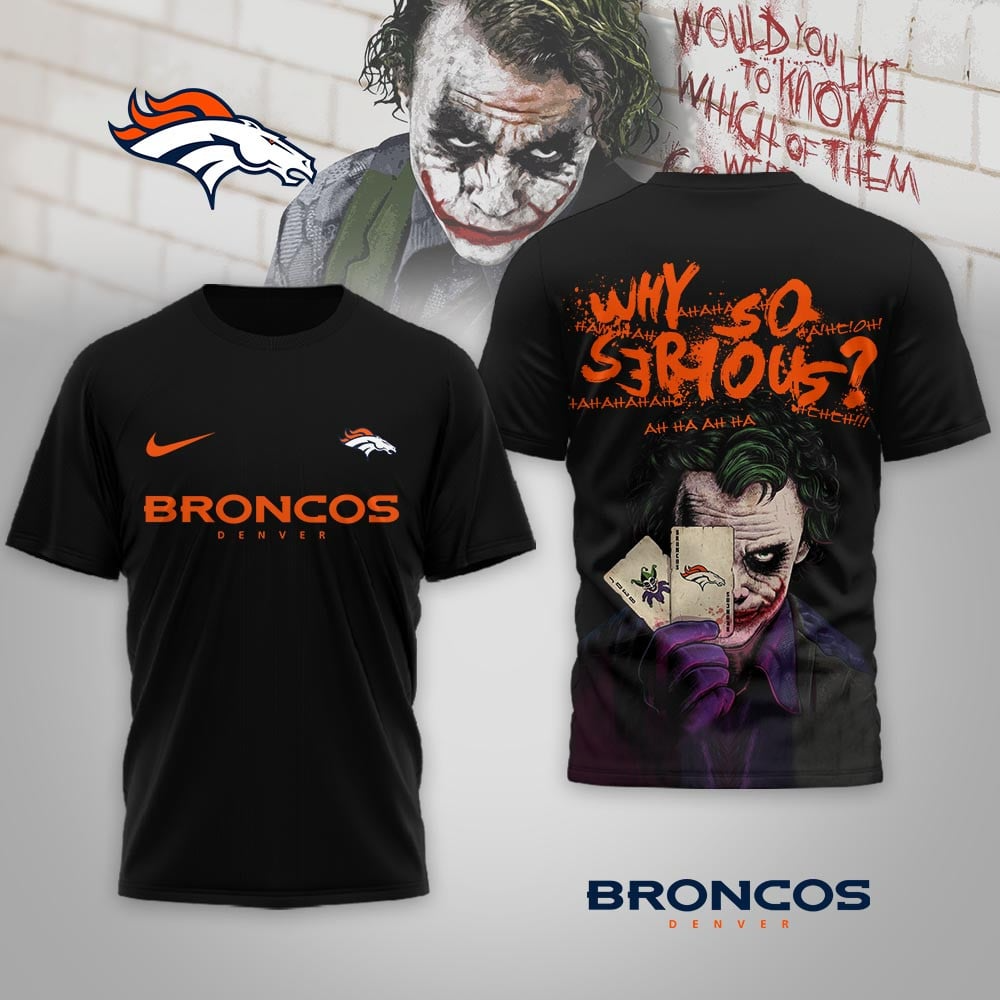 Premium NFL DEN x JOK Why So Serious T-shirt V1 NMD TTV