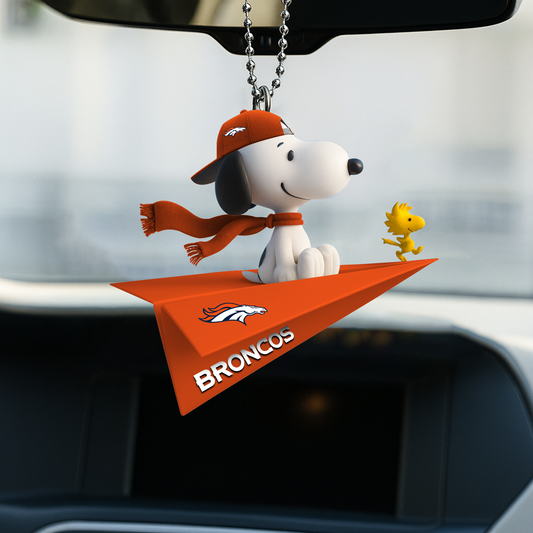Premium NFL DEN x SNP Car Ornament V1 DATND TANTD