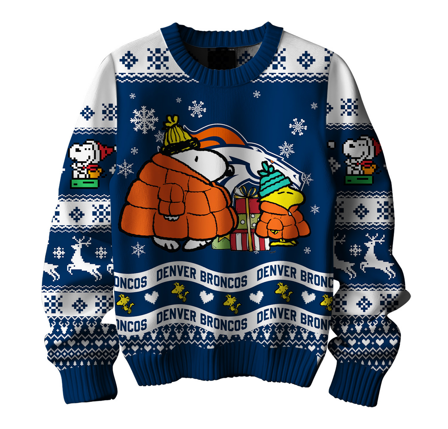 Premium NFL DEN x SNP Ugly Sweater V1 NMD TTV