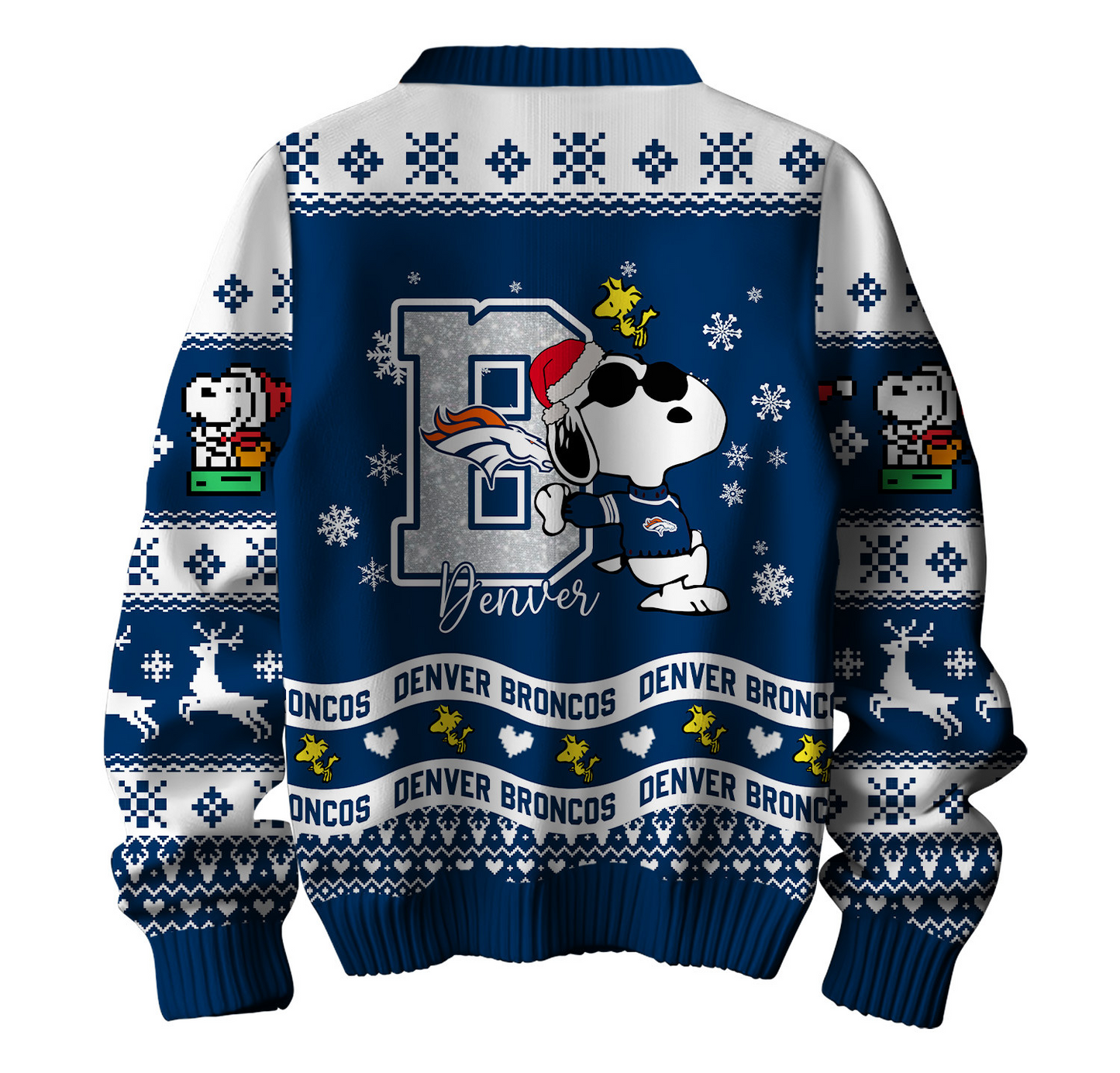 Premium NFL DEN x SNP Ugly Sweater V1 NMD TTV