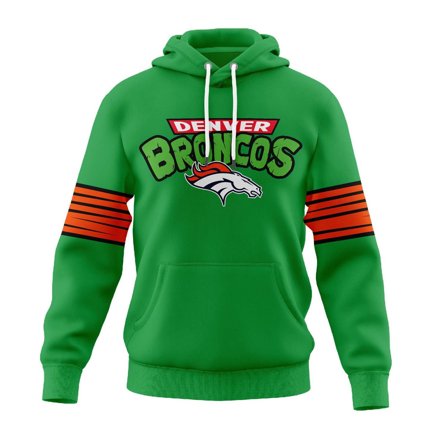 Premium NFL DEN x TMNT 35th Anniversary Hoodie V1 NMD TTV