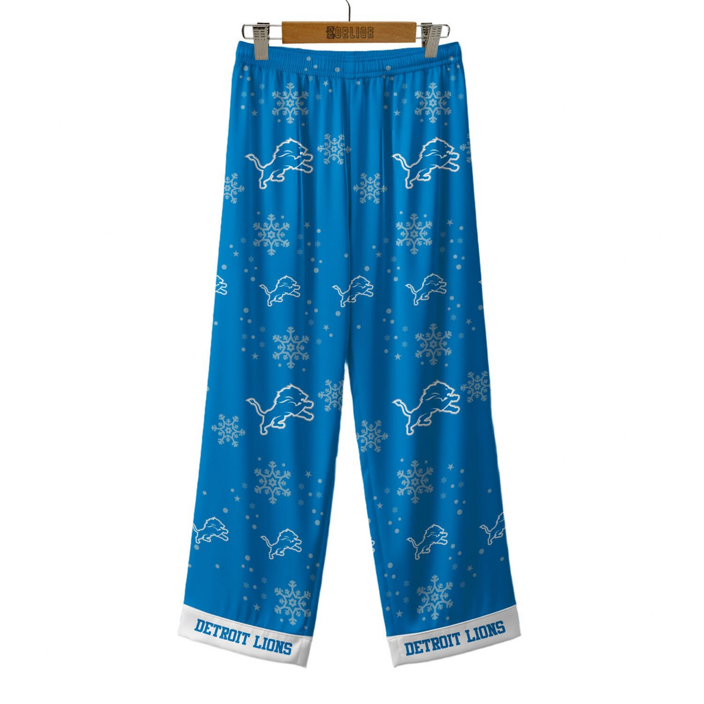 Premium NFL DET Christmas Pajamas V1 NMD TTV
