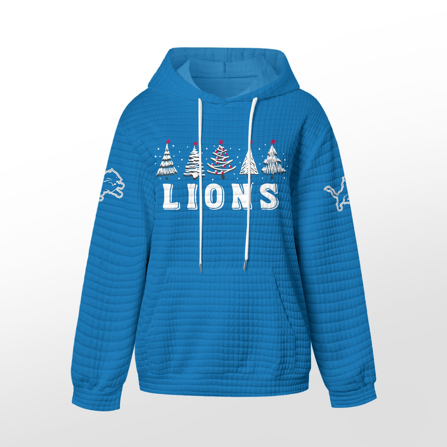 Premium NFL DET Christmas Waffele Hoodie V1 NMD 261125 TTV