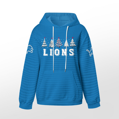 Premium NFL DET Christmas Waffele Hoodie V1 NMD 261125 TTV
