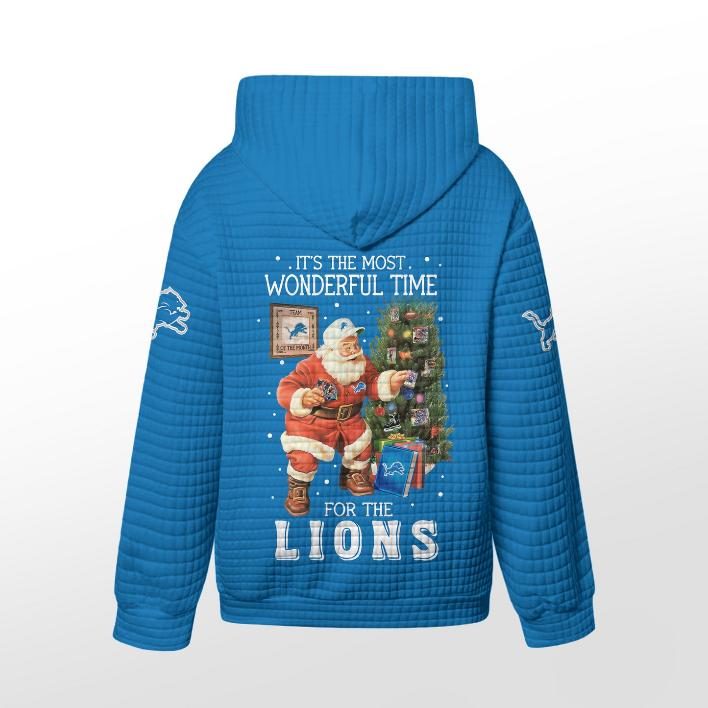 Premium NFL DET Christmas Waffele Hoodie V1 NMD 261125 TTV