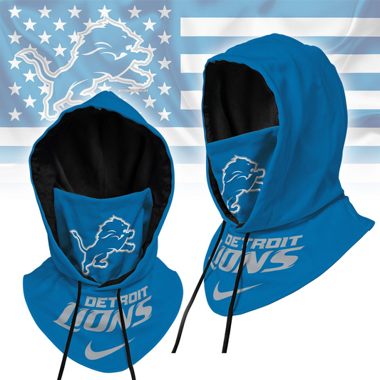 Premium NFL DET Hooded Gaiter V1 NMD TTV