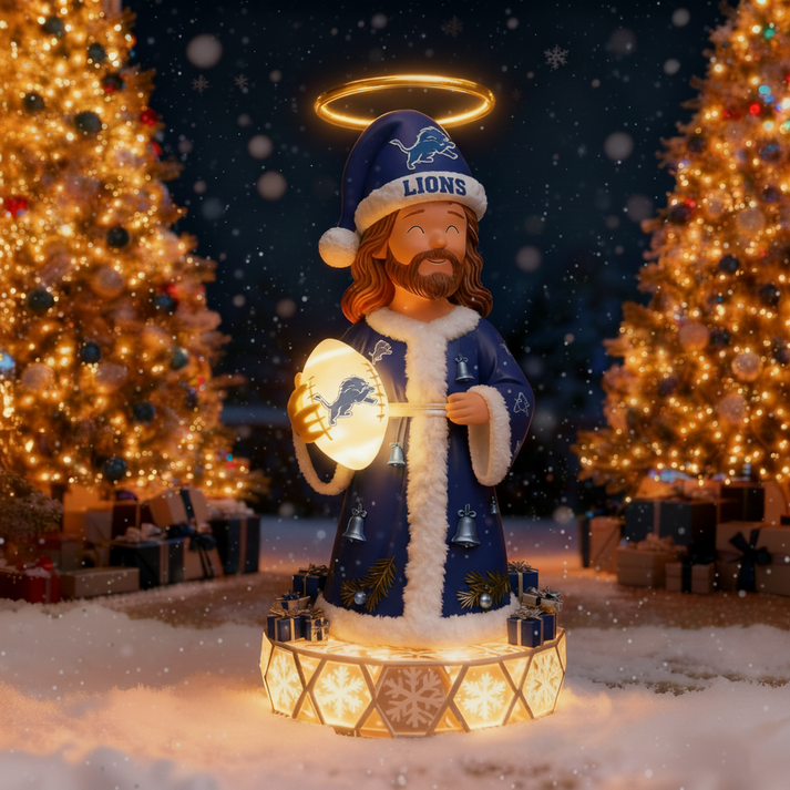 Premium NFL DET Jesus Led Figure V1 NMD TTV