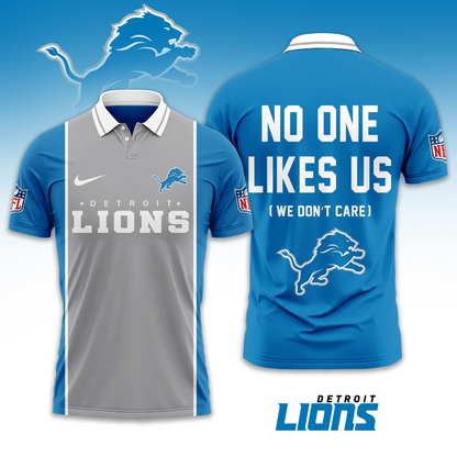 Premium NFL DET No One Likes Us Polo Shirt V1 NMD 291025 TTV