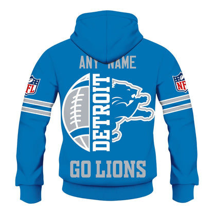 Premium NFL DET Signature Fan Gear Hoodie V1 NMD NHM