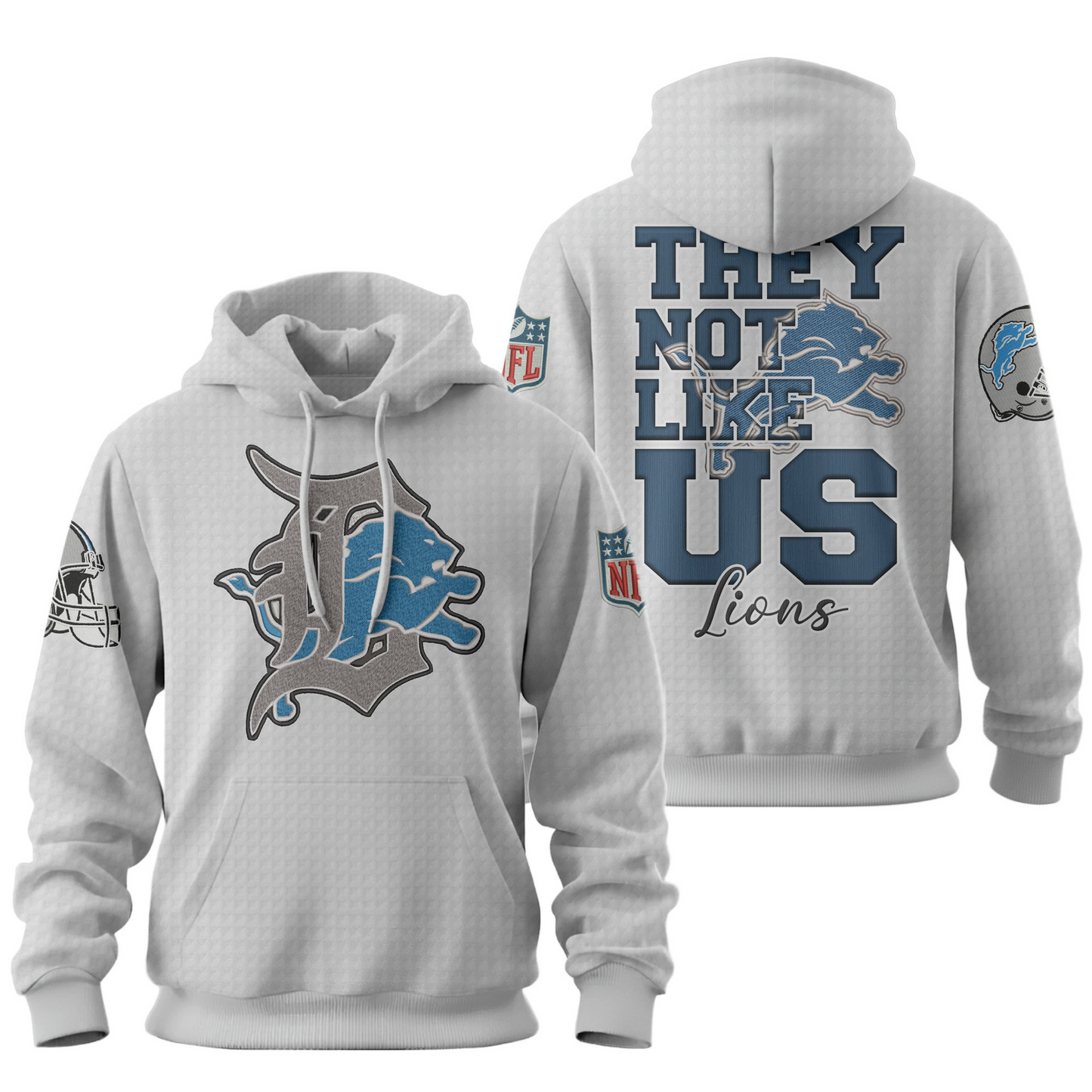 Premium NFL DET They Not Like Us Hoodie V1 NMD25 TTV