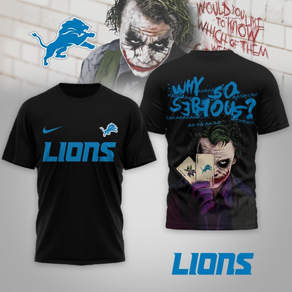 Premium NFL DET x JOK Why So Serious T-shirt V1 NMD TTV