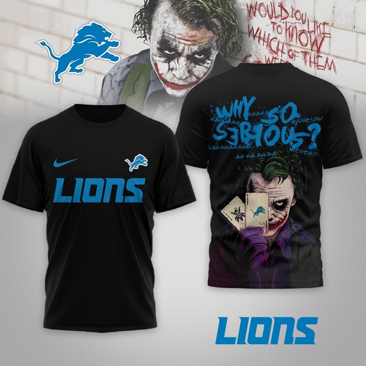Premium NFL DET x JOK Why So Serious T-shirt V1 NMD TTV