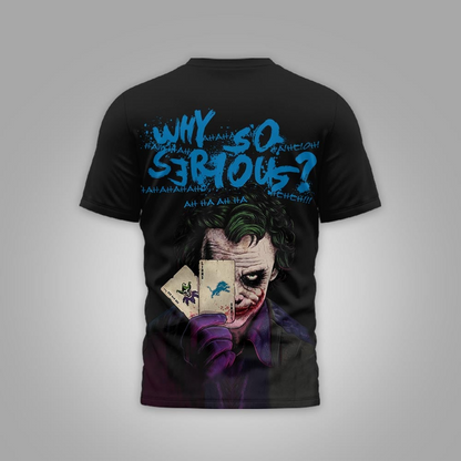 Premium NFL DET x JOK Why So Serious T-shirt V1 NMD TTV