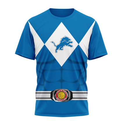 Premium NFL DET x PWR T-shirt V1 NMD TTV