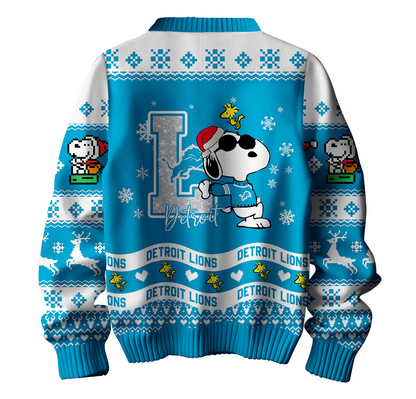 Premium NFL DET x SNP Ugly Sweater V1 NMD TTV