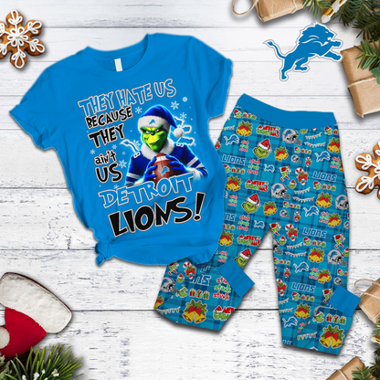 Premium NFL DET x The Grinch Pajamas V1 NMD TTV